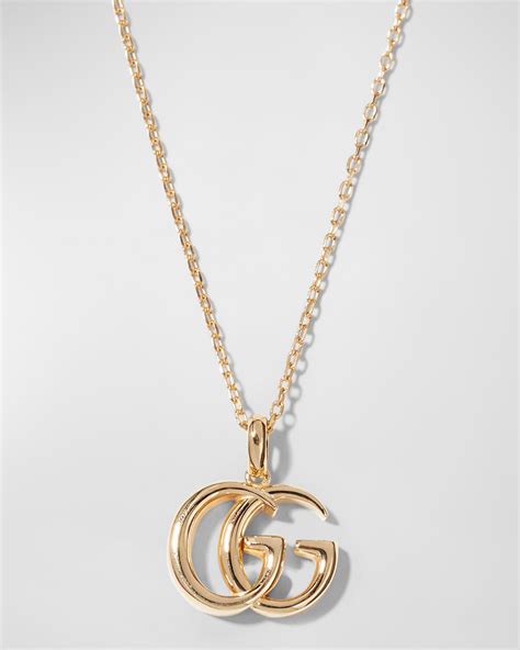 diamond necklace gucci|gucci 18k gold necklace.